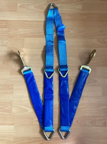 5000kg Winching Assistance Recovery Brother Strap Webbing Winch Even Pull System