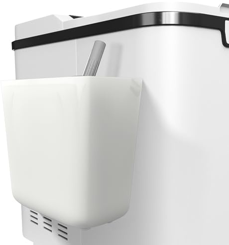 Neepanda Large Ice Scoop Holder for Ice Machine & Freezer | Magnetic Scoop Holder Fits Countertop Ice Makers, Ice Cream Scoops, Kitchen Food Scoops (Ice Spoon not Included)