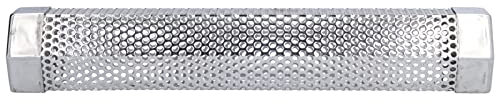 Tubo per affumicatura portatile in acciaio per cibi freddi e caldi (30,6 cm x altezza 5 cm [Selezione ordine: esagonale)