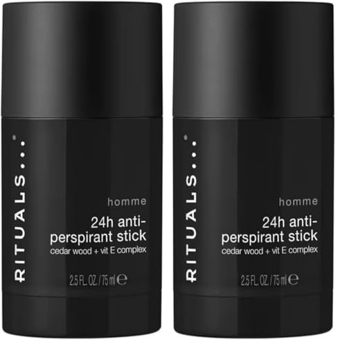 RITUALS Homme 24H Anti-Perspirant Stick, 75 ml (Packung mit 2)