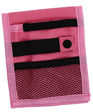 OSALADI 1pezzi Portapenne Per Infermieri e Medici Porta Penne e Strumenti Medici Leggero e Capiente Organizer Da Tasca in Materiale Durevole Regalo Medicale Rosa