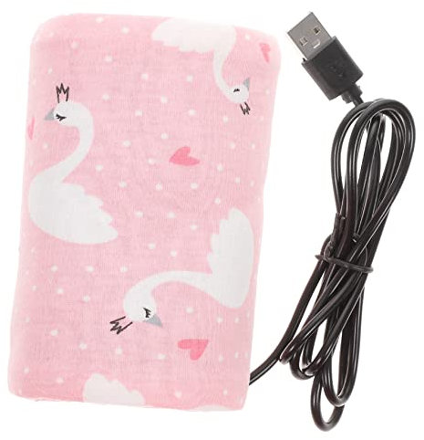 PEPLAYTAL Scaldabiberon Portatile Termico Con Usb Scaldalatte Per Ragazzo Ragazza Conservazione Calda e Sicura Adatto Per Biberon Di Latte Materno Design Pratico e Resistente