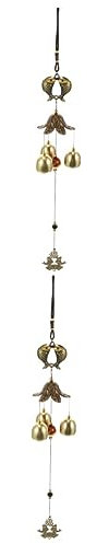 UPKOCH Lot De 2 Carillons Éoliens en Métal Décorations Suspendues Cloches De Jardin Accessoires De Décoration pour La Maison Carillons Éoliens Rétro
