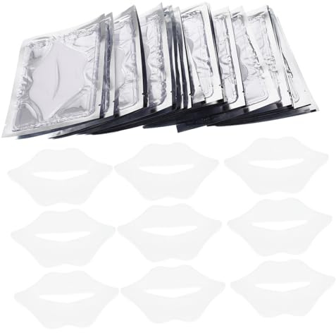 SAFIGLE Maschere per Labbra Idratanti e Nutrienti Collagene 25 Pezzi Trattamento Anti-secchezza e Rughe per Donna Cura Labbra Delicate Rigenerante