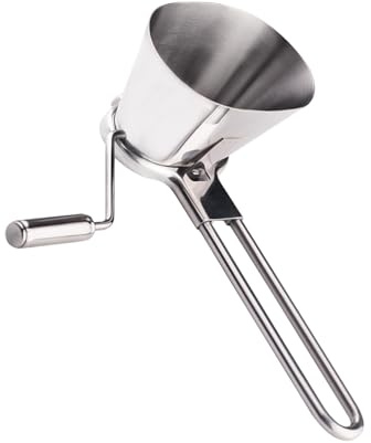 LALADEFIEE Tritaprezzemolo in Acciaio Resistente Grattugia Per Verdure e Vaniglia Utensili Da Cucina Lame Rotanti Integrate Design Pratica a Maniglia