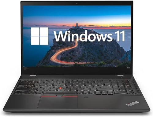 Lenovo Thinkpad T580 Business Laptop, 15.6 FHD(1920x1080), Intel Core i5-8250U, 16GB RAM, 512GB SSD, HDMI, QWERTY Keyboard, Windows 11 Pro (Renewed)