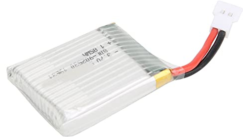 SUNGOOYUE Batería de Avión RC de 2 Piezas, Paquete Ligero Recargable para Cuadricóptero y Avión RC, 3,7 V 500 MAh para Modelos de Control Remoto F949 V931 XK