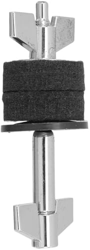 BETOOKY Verstellbarer Beckenstapler für Schlagzeug Beckenständer Metall Beckenhalterung Zweistufige Montage für Kleine Becken Stabile Erweiterung für Percussion Zubehör