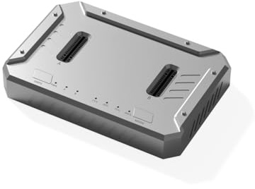 Hndhbfgrt M. 2 Dual-Bay Hard Drive Dock, Type-C Interface, NVMe/SATA Support 10Gbps SSD Enclosure for Offline Copying