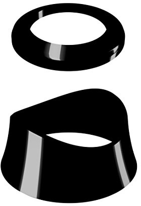 Comap R100082 - Kit de personalización Negro para la Cabeza termostática Senso 2