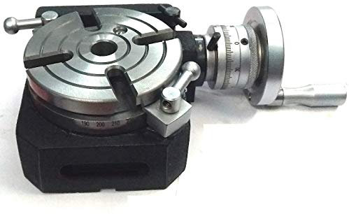 Precision HV4 Table rotative avec plateau de séparation – Kit d'outils de fraisage pour le travail du métal