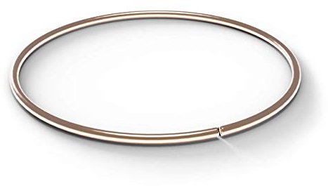 Monster Piercing | 9K Gold | Nasenring Nasenpiercing 22 Gauge - 10MM Durchmesser | offener Nasenring | Nase Piercing Frauen Männer | Weißgold, Gelbgold oder Rotgold