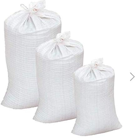 PP- Gewebesäcke Getreidesack Laubsack Sack Getreidesack Transportsack Lagersack Hier alle Größen zum auswählen (100, 65x105cm)