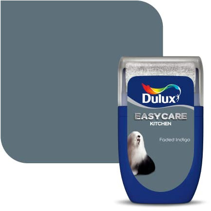 Dulux Easycare Kitchen tester paint - Faded Indigo - 30ML