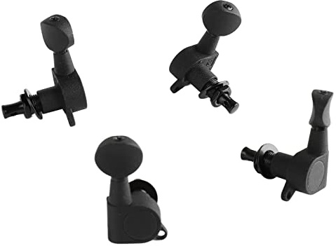 Pirolo per Ukulele a 4 Corde, Piroli per Accordatura per Ukulele Buona compatibilità Filettatura Interna Sinistra e Destra con Vite per Strumento Musicale