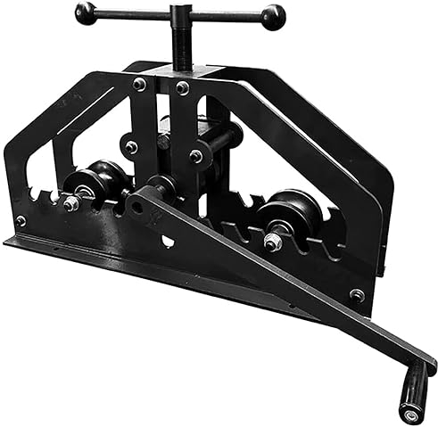 Robuste TR-60 Rundrohr-Biegemaschine, manuelle Metallrohrbiegemaschine, industrielle tragbare Rohrkerbe, 1-1/4 bis 2 langlebige Werkzeuge