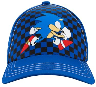 Sonic Il Berretto da Riccio | Cappello Ragazzo | Estivo Baseball Bambini | Gioco Berretto da Ragazzo | Blu