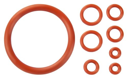 Seal O-Ring Kit Gasket Seal Set Fit for Saeco Philips Gaggia Coffee Machines for Boiler Outlet Pin and Brew Unit, Maintenance Kit Seal O-Rings Nozzle Gasket, 8 PCS