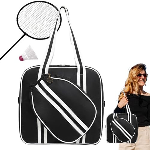 Tennis-Sporttasche – Tennis-Reisetasche, Balltasche, wasserabweisend, stark und leicht, verstellbare Schultergurte, ideal für Basketball, Fußball, Volleyball, Fußball und andere Sportgeräte