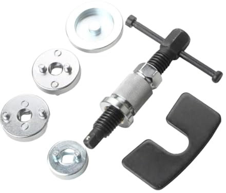 Ronyme Separador de Frenos de Disco, Accesorios para Herramientas de prensado de Pinzas de Freno, Herramienta separadora de Acero de fácil instalación,