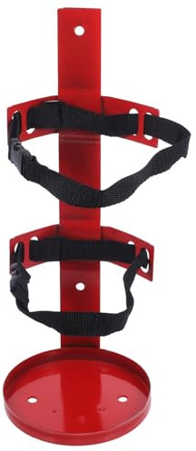 LIFKICH Support Mural pour Extincteur en Fer Fixation Robuste 2-4 Kg Compatible Les Extincteurs Facile à Installer Maison Véhicules