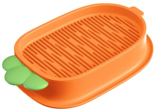 DECOMELODY Hydroponic Cat Grass Box Soilless Planter for Indoor Gardening Breathable and Stable Seed Tray for Catnip and Wheatgrass Growing Easy to Clean Lightweight Planting Container for