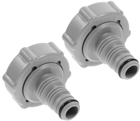 ROMISBABA 2 Piezas Adaptador de Manguera para Piscina Conector Resistente de PE para Tubo de Vacío Compatible con Bestway Ph Accesorio para Suministro y Drenaje de Agua