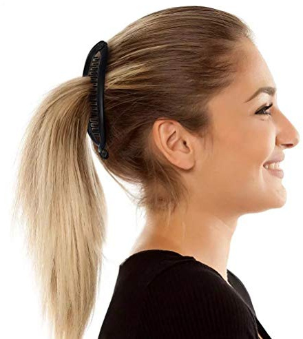 ZJchao Peines para Cubierta, Pinzas para el Cabello de Plátano Vintage de 8 Piezas, Herramienta Grande para Peines para Cubierta Vintage, Garras de Peine Doble para Mujeres y Pinza para el Cabello