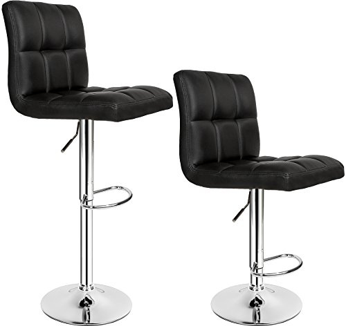 TecTake Sgabelli da bar moderni sgabello design cucina sedia regolabile - modelli differenti - (2x Tony | no. 401559)