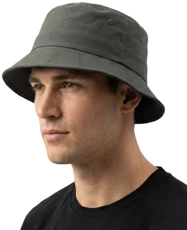 Zylioo Fischerhut XXL/XL/L, Großer Kopf UV Anglerhut,Sonnen Schutz Bucket Hats, Sommer Schnelltrocknend Golf Hat