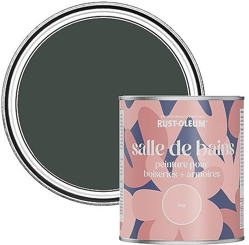 Rust-Oleum Dark Moisture Resistant Bathroom Wood and Cabinet Paint in Matt Finish