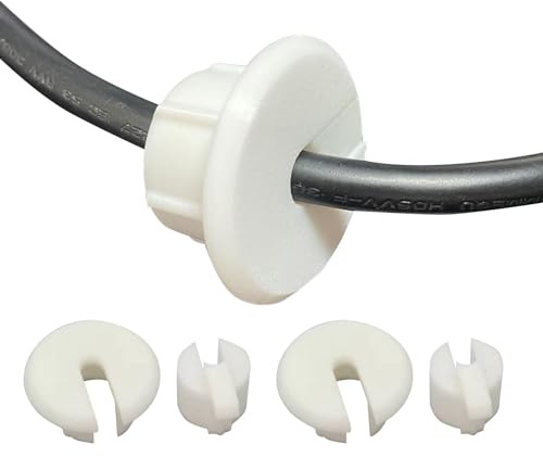 Kit di montaggio cavi, kit di instradamento dei cavi, kit passacavi da parete TV, kit organizer per cavi di facile montaggio, foro per filo per mobili per la casa