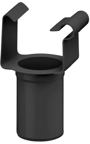 INEFA Naissance de Gouttière Carrée PVC 68/50mm Anthracite, Tubulure d'Accrochage