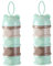 KOCKSHION 2Pièces Distributeur de Portable Contenant Empilable pour Boîte Déversement Facile à Nettoyer pour Collations Préparations