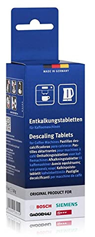 Tabletas descalcificadoras para máquinas de café, orig BSH 310967, 00310967