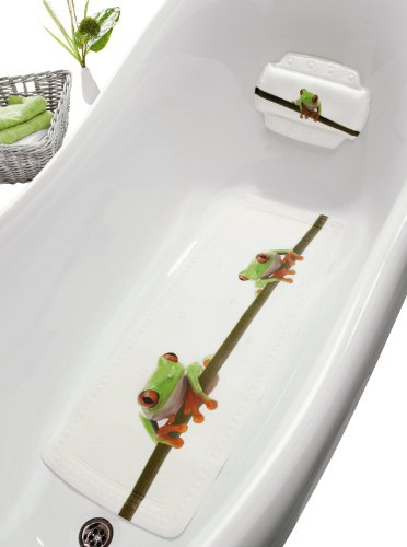 Kleine Wolke Wanneneinlage Charlie Maigrün 36 x 92 cm