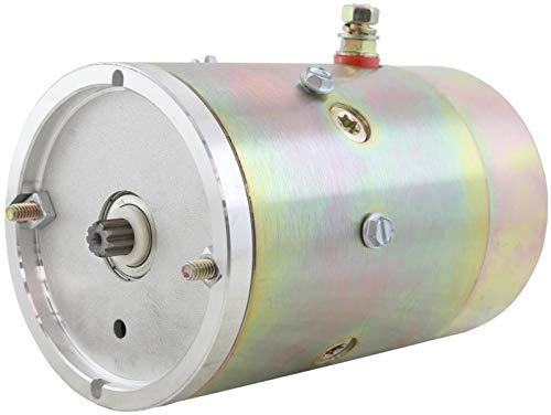New Winch Motor Compatible with Fenner, Dell, Maxon, Waltco Liftgates, Snoway, Boss, Hiniker & Northman Snow Plow Applications Replaces 1185-AC W-9787-P 46-4048 MUE6114S MUE6212 46-4229 MI-8000
