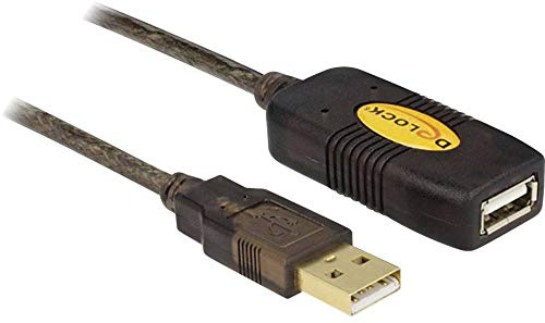 DELOCK Kabel USB 2.0 Verlängerung, aktiv 30m