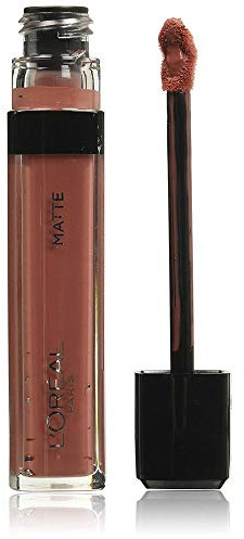 L'Oréal Paris Lippen Make-up Indefectible Le Gloss Matte, 401 amen / Lipgloss für volle und gepflegte Lippen - bis zu 5h Halt, 1er Pack