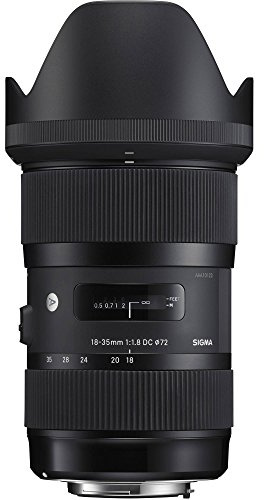 Sigma 18-35mm F/1.8 DC HSM Lens for Canon APS-C DSLR Cameras (Renewed)