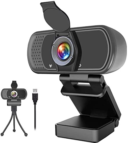 GoHZQ Pro 1080p USB Camera for Switch 2/ PC, 110° Wide Angle Webcam, Plug & Play for PC/Mac/Laptop/Monitor, Streaming Webcam for Zoom/Skype/Teams/YouTube/OBS