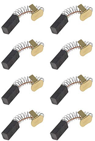 The Lord of the Tools 14mmx6mmx5mm Motor Carbon Brush for Electric Rotary Hammer Drill Circular Saw Angle Grinder Power Tool Replacement Parts 4 Pairs