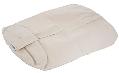 yogawood Yogabolsterbezug für Oblang/Rectangular/rechteckig Bolster mit den Maßen: L 60 x B 30 x H 15 cm, Farbe: Sand