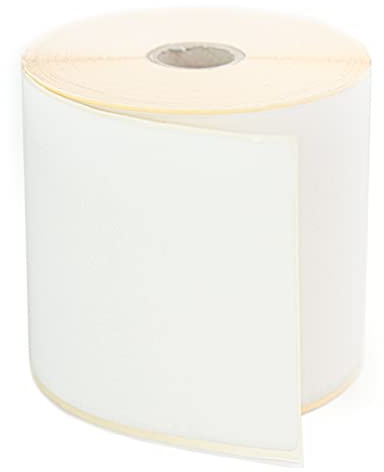 BIGtec 2500 Thermoetiketten 100 x 150mm Versandetiketten 5 Rollen je 500 Etiketten selbstklebende Adressaufkleber, permanent haftend, wasserabweisend Thermodirekt Druck Label für Thermodrucker