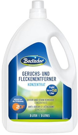 Bactador Enzyme Renare - Koncentrat 3L för luktborttagning och fläckborttagning - Mikrobiologisk luktneutraliserare - Djupgående rengöring av porer i hushåll och djurvård