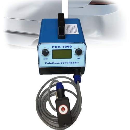 KLUFO Reparaturwerkzeug für elektromagnetische Dellen, PDR Kit mit Werkzeugset zur Entfernung von Dellen ohne Lack für Autokarosserie, professionelles Werkzeug zum Ausbeulen von Dellen