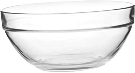 OUNONA 2pcs Glass Bowl Mixing Bowl Salad for Dumpling Filling Prep for Cooking Kitchen Glass