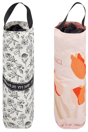 NICENEEDED Support Mural pour Sac D'Épicerie Organisateur de Sacs en Plastique Étanche Distributeur de Sacs Poubelles Lavables et Réutilisables