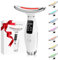 Hossom Appareil Anti Rides Visage Massage, Masseur Double Menton Lifting, Appareil de Beauté Electrique à 7 Modes LED 7 Couleurs - 45℃ EMS Anti-Age Massage Pour Raffermissement du Visage et Cou
