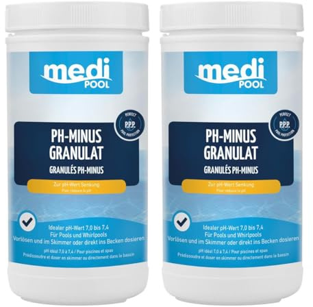 Medipool pH-Minus Granulat 2X 1,5 kg